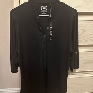 OGIO 3/4 Sleeve Snap Henley